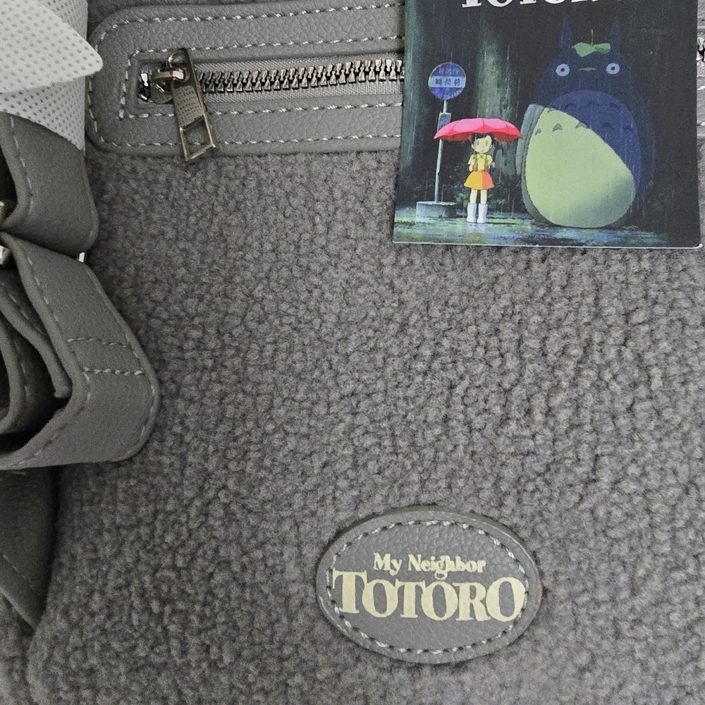 Studio Ghibli® My Neighbor Totoro Sherpa Slouch Mini Backpack - Picture 5 of 6